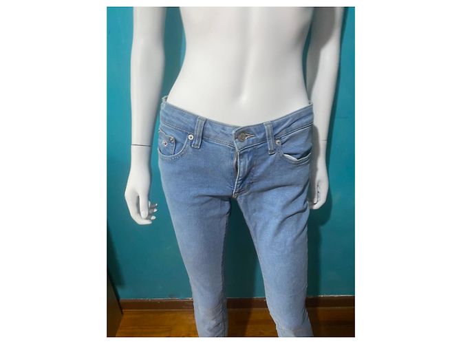 Autre Marque Tommy Jeans Sophie Low Skinny Vaqueros Azul - vista 3