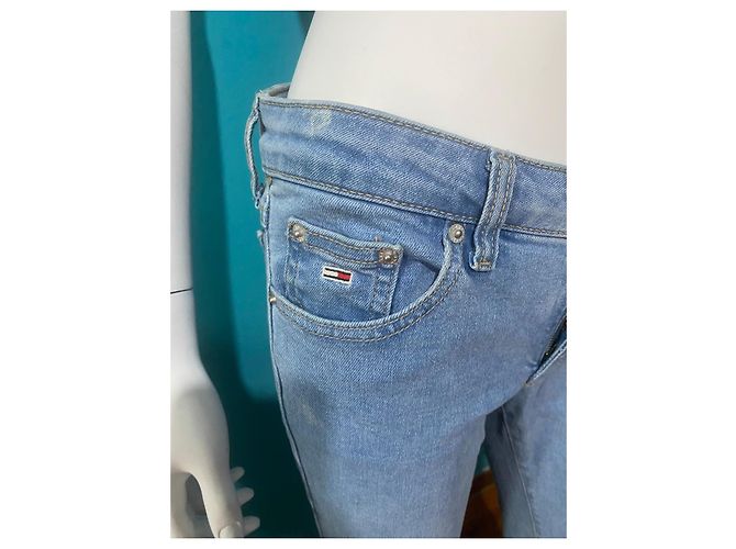 Autre Marque Tommy Jeans Sophie Low Skinny Vaqueros Azul - vista 4