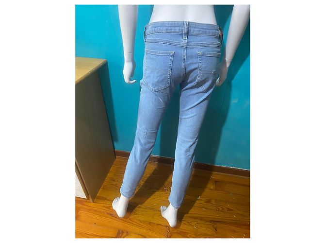 Autre Marque Tommy Jeans Sophie Low Skinny Vaqueros Azul - vista 5