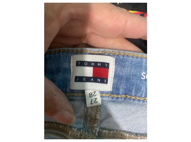 Autre Marque Tommy Jeans Sophie Low Skinny Vaqueros Azul - vista 7
