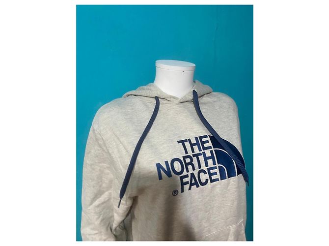 The North Face Hoodie Grau Blau - Ansicht 3