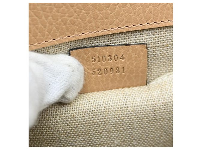 Gucci Interlocking Leather Small Beige - Ansicht 5