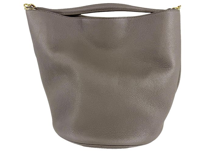 Céline Borsa a tracolla Bucket 16 da donna Celine Marrone - vista 2