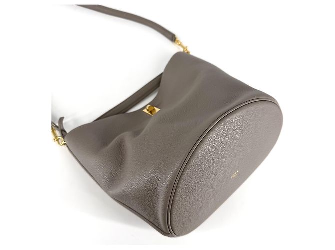 Céline Borsa a tracolla Bucket 16 da donna Celine Marrone - vista 3