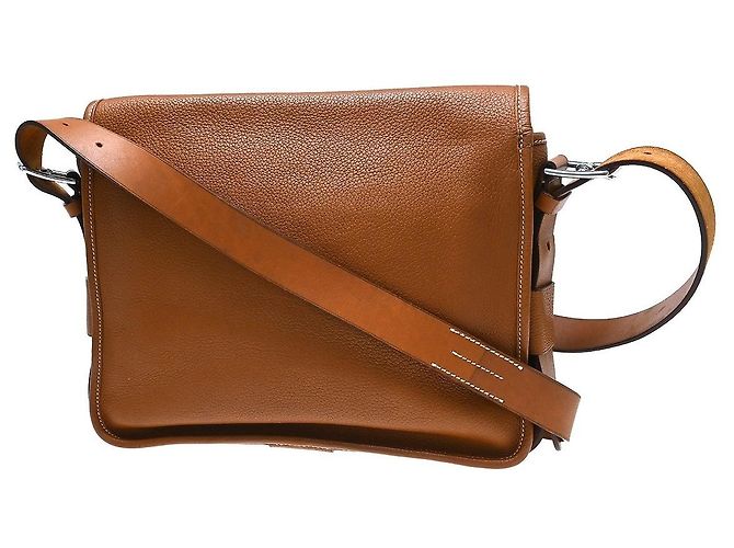 Hermès Hermes Barda Messenger Clemence 30 Marrone - vista 2