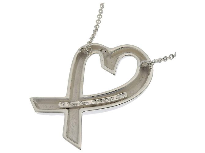 Tiffany & Co. Paloma Picasso Loving Heart Silver Argento - vista 2