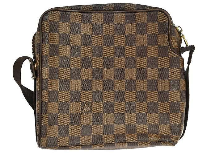 Louis Vuitton Olav Damier Ebene PM Marrone - vista 2
