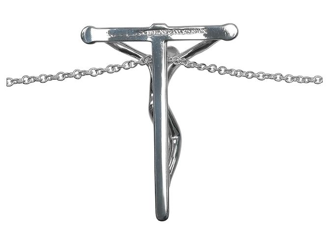 Pendente Croce Tiffany & Co. Silver Argento - vista 3