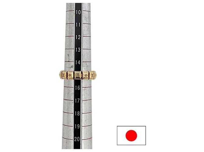 Louis Vuitton Bague Nanogram Tennis Ring D'oro - vista 9