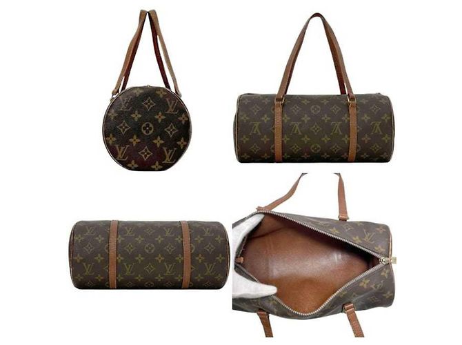 Borsa a mano Louis Vuitton Papillon 30 Marrone - vista 2