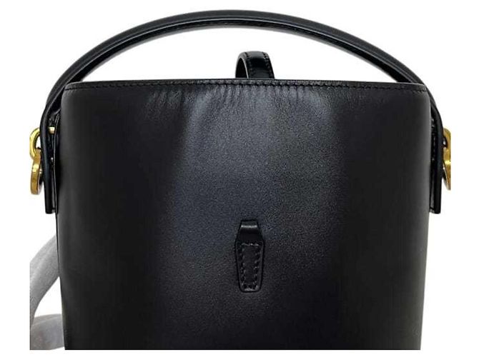Borsa a tracolla mini bucket Yves Saint Laurent Paris Nero - vista 7