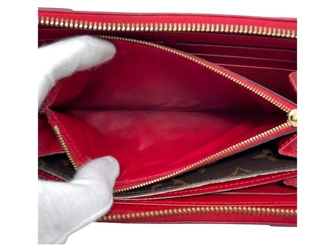 Louis Vuitton Zippy Round Langbrieftasche Braun - Ansicht 3