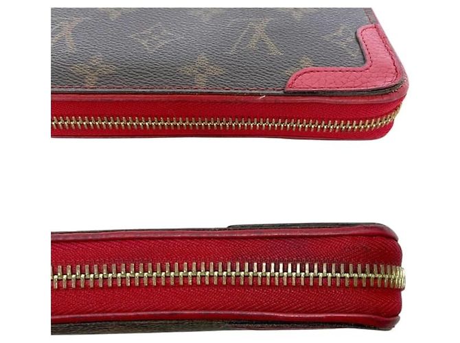 Louis Vuitton Zippy Round Langbrieftasche Braun - Ansicht 8