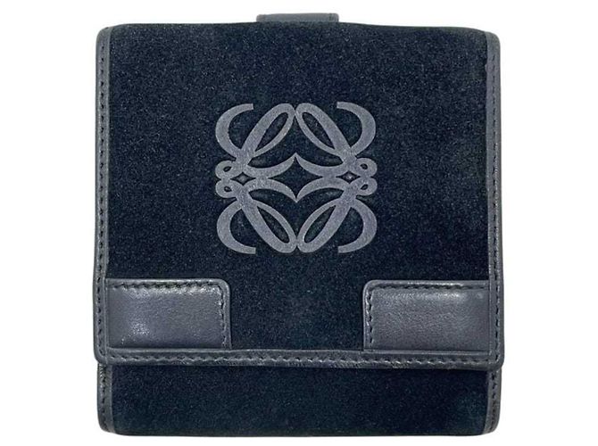 Cartera bi-fold Loewe negra Negro - vista 10