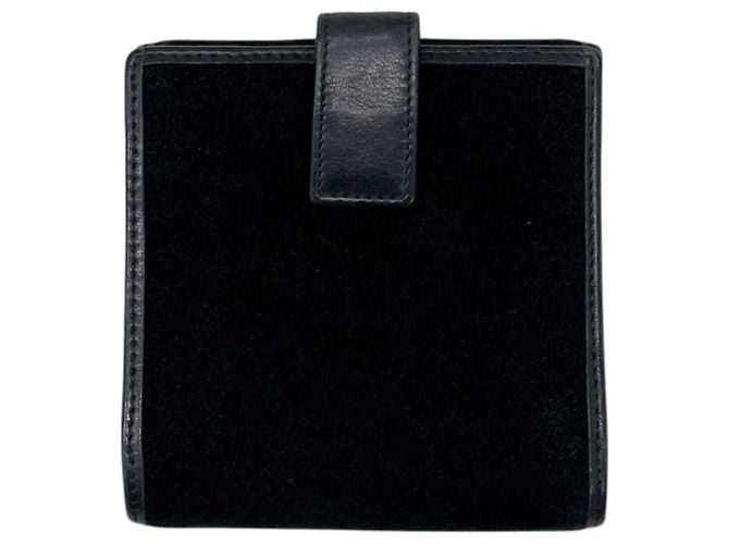 Cartera bi-fold Loewe negra Negro - vista 3