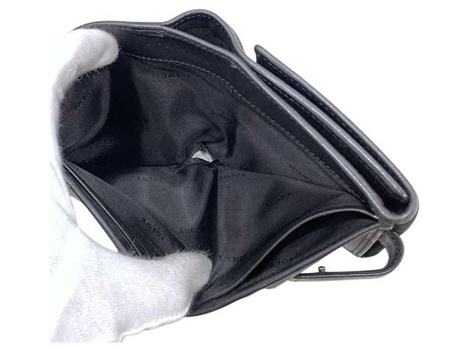 Cartera bi-fold Loewe negra Negro - vista 4