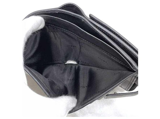 Cartera bi-fold Loewe negra Negro - vista 5