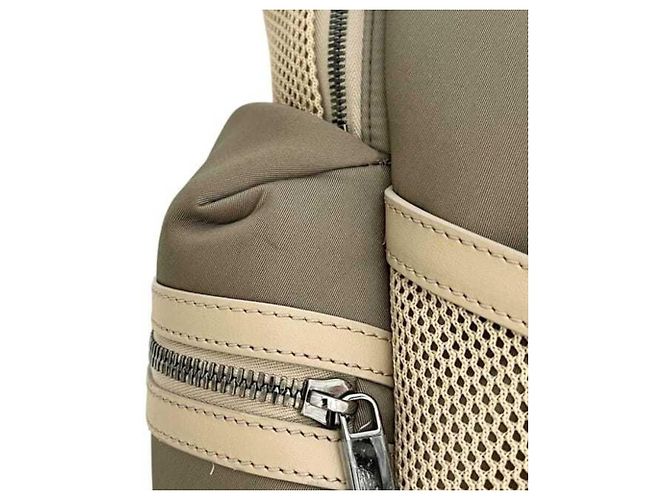 Zaino Christian Dior Cobra Beige Cachi - vista 7
