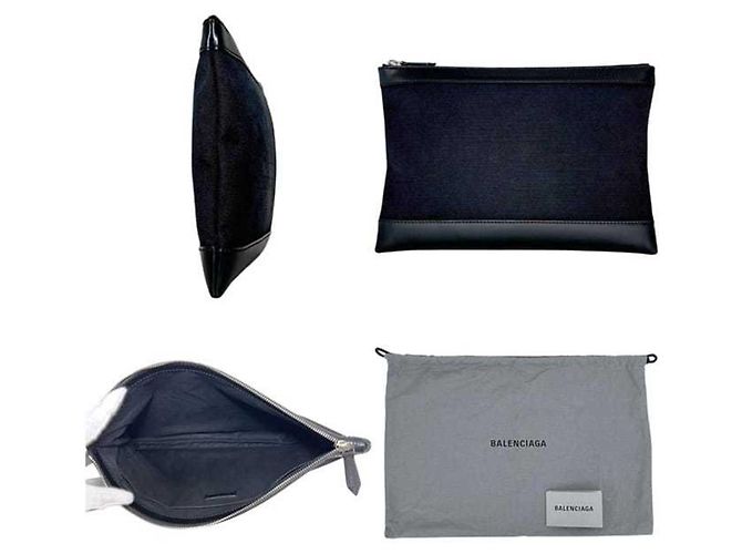 Clutch Balenciaga Nera Nero - vista 2