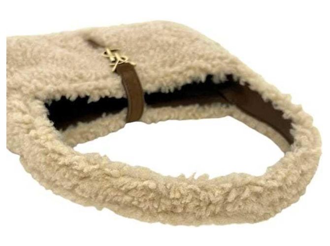 Borsa Mini Hobo Yves Saint Laurent Marrone Beige - vista 6