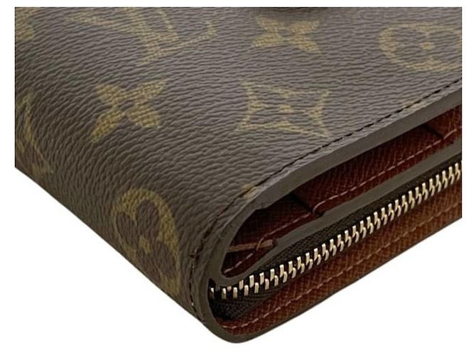 Cartera bi-fold Louis Vuitton Brown Monogram Castaño - vista 4
