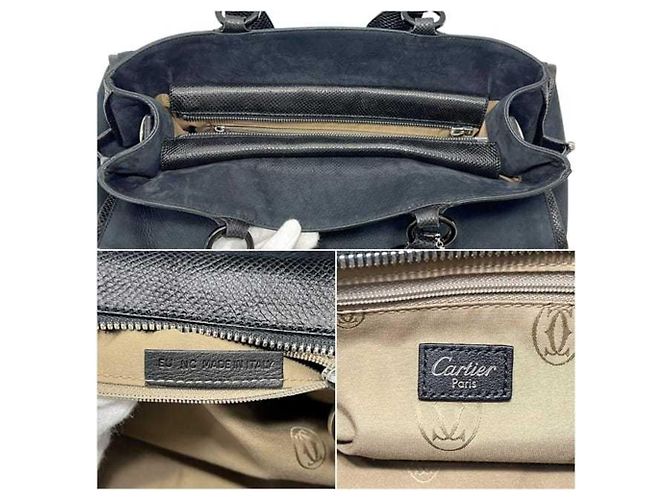 Borsa Cartier Marcello Nero - vista 2