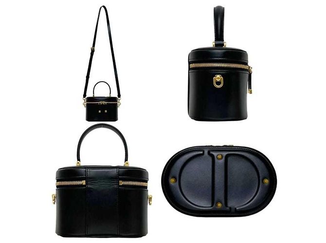 Borsa a tracolla Mini Vanity Christian Dior Nero - vista 2