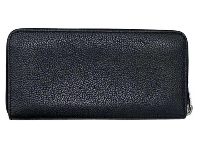 Saint Laurent Black Leather Long Wallet - view 2