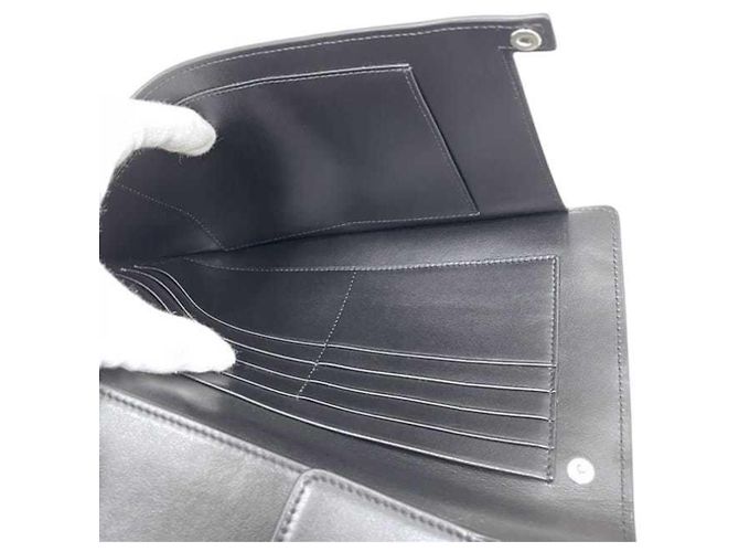 Borsa a pochette tri-fold Versace nera Nero - vista 5