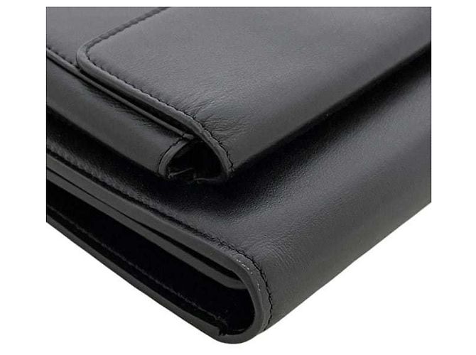 Borsa a pochette tri-fold Versace nera Nero - vista 8