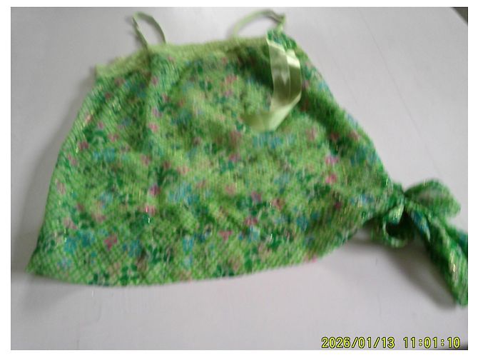 Autre Marque Regata Lulu.H Paris verde com estampado floral Rosa Azul - vista 6