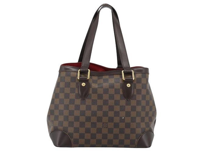 Louis Vuitton Hampstead Damier PM Marrone - vista 2