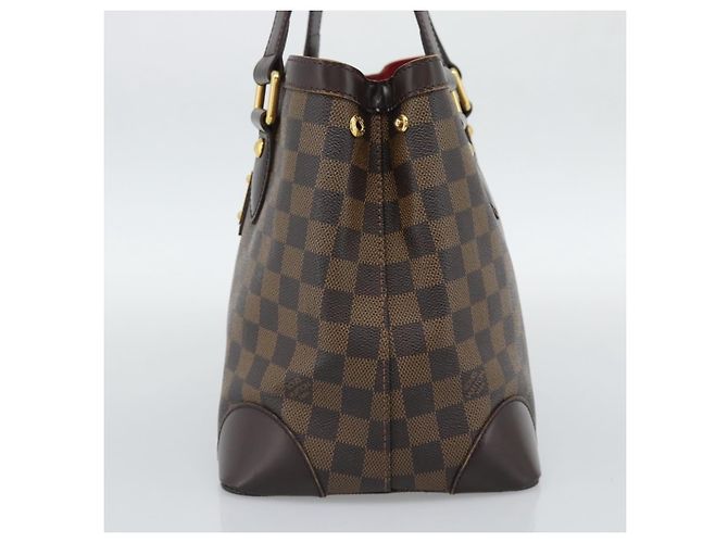 Louis Vuitton Hampstead Damier PM Marrone - vista 4