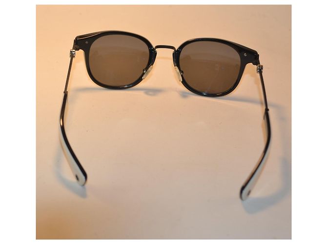 Occhiali da sole Moncler Nero Bianco - vista 5