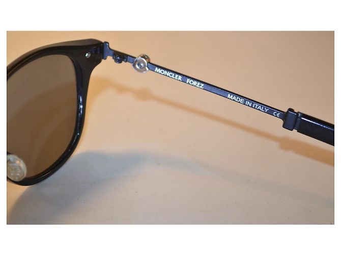 Occhiali da sole Moncler Nero Bianco - vista 6