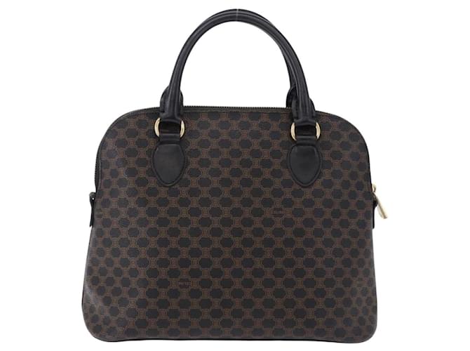Céline Celine Macadam Toile Triomphe Medium Nero - vista 2