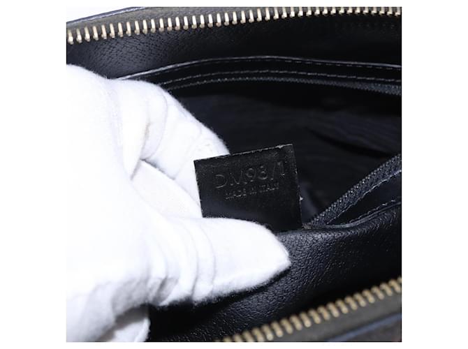 Céline Celine Macadam Toile Triomphe Medium Nero - vista 7