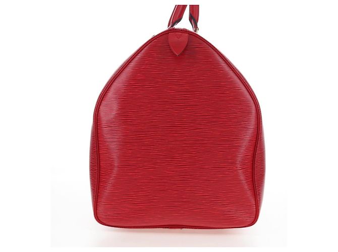 Louis Vuitton Keepall Epi 55 Rosso - vista 3