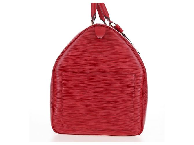Louis Vuitton Keepall Epi 55 Rosso - vista 4