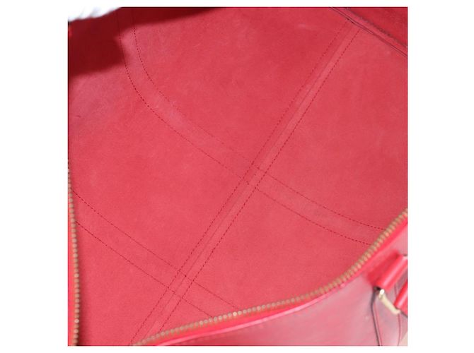 Louis Vuitton Keepall Epi 55 Rosso - vista 5