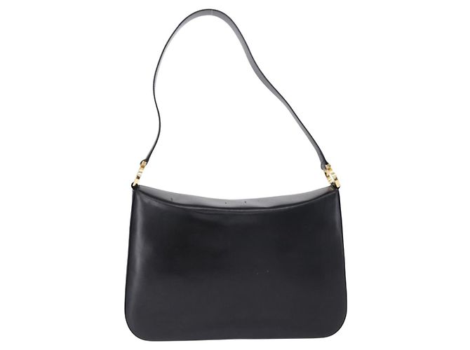 Salvatore Ferragamo Gancini Leather Nero - vista 2