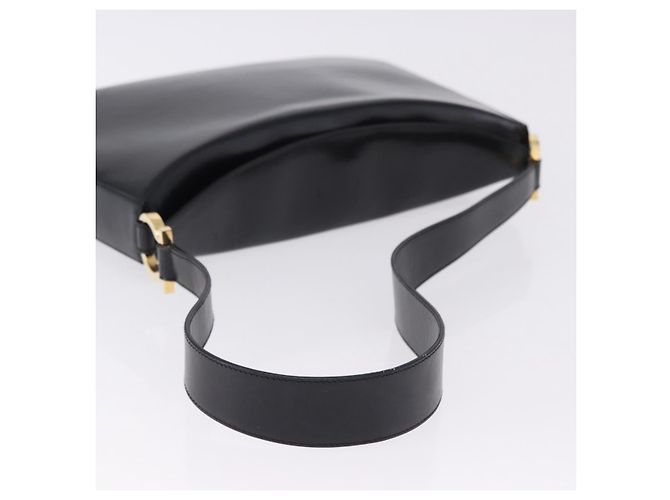 Salvatore Ferragamo Gancini Leather Nero - vista 7