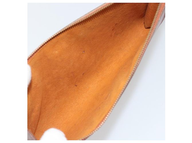 Louis Vuitton Pochette Accessoires Epi Medium Marrone - vista 5