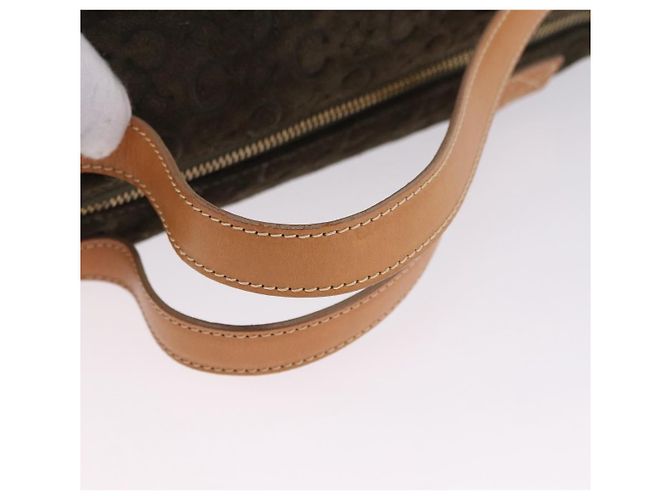 Céline Celine C Macadam Camoscio e Pelle Verde - vista 7