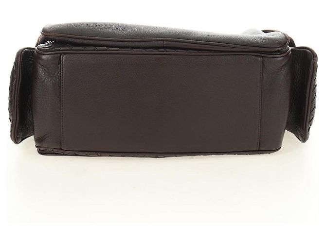 Bottega Veneta Cocker Hobo Leather Marrone - vista 6