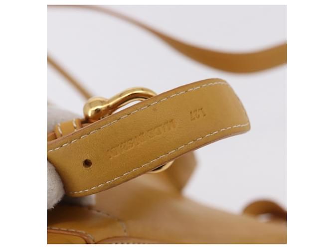 Loewe Anton Leather Medium Giallo - vista 6