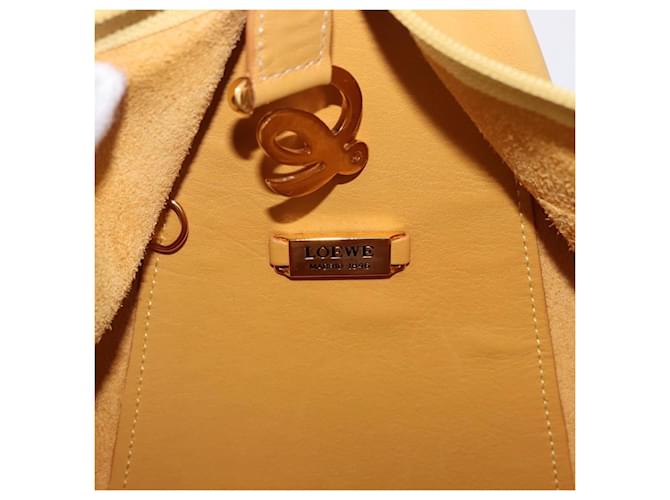 Loewe Anton Leather Medium Giallo - vista 7