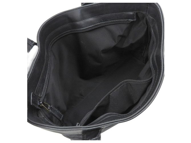 Borsa a mano/Tote Bag Gucci in tela GG nera Nero - vista 3