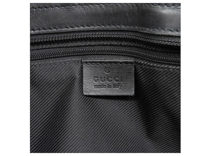 Borsa a mano/Tote Bag Gucci in tela GG nera Nero - vista 9