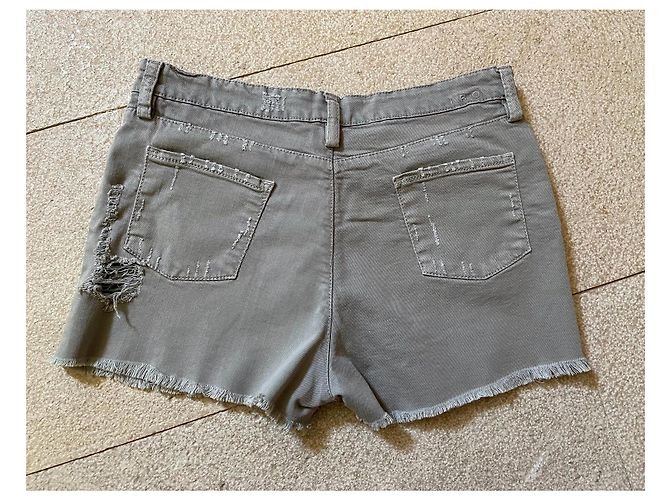 IRO Panine Shorts Hellkhaki Größe 0 - Ansicht 2